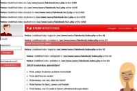 Fehlermeldungen