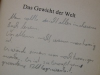 Das Gewicht der Welt