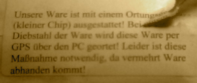 Das ist notwendig