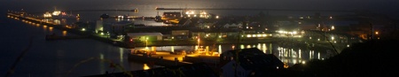 Helgoland bei Nacht