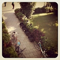 Segways in a row