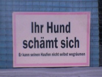 Ihr Hund schämt sich