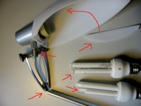 Kaputte Lampe
