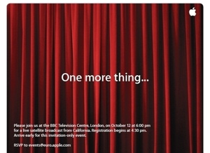 One more thing...