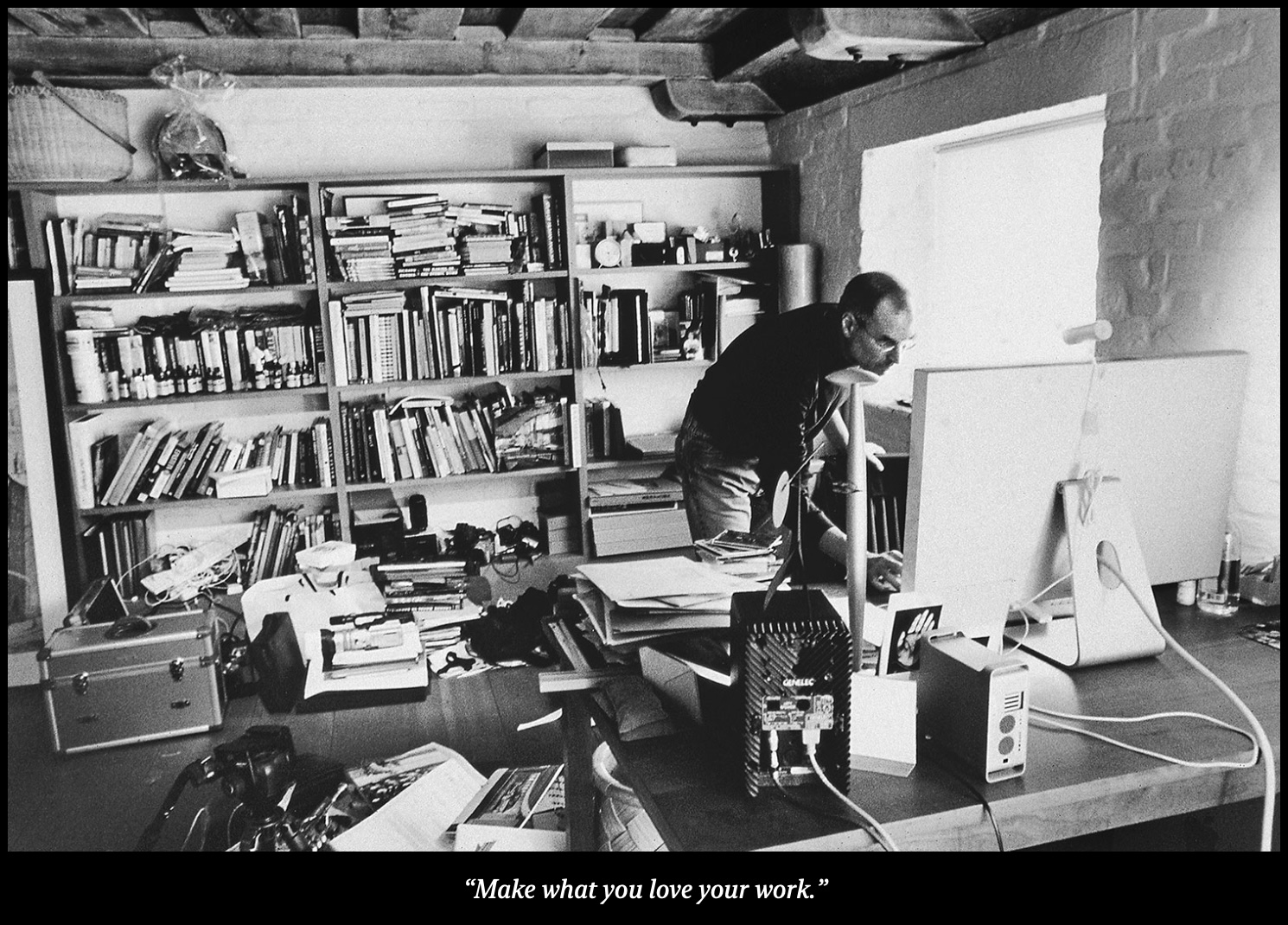 Make what you love your work.