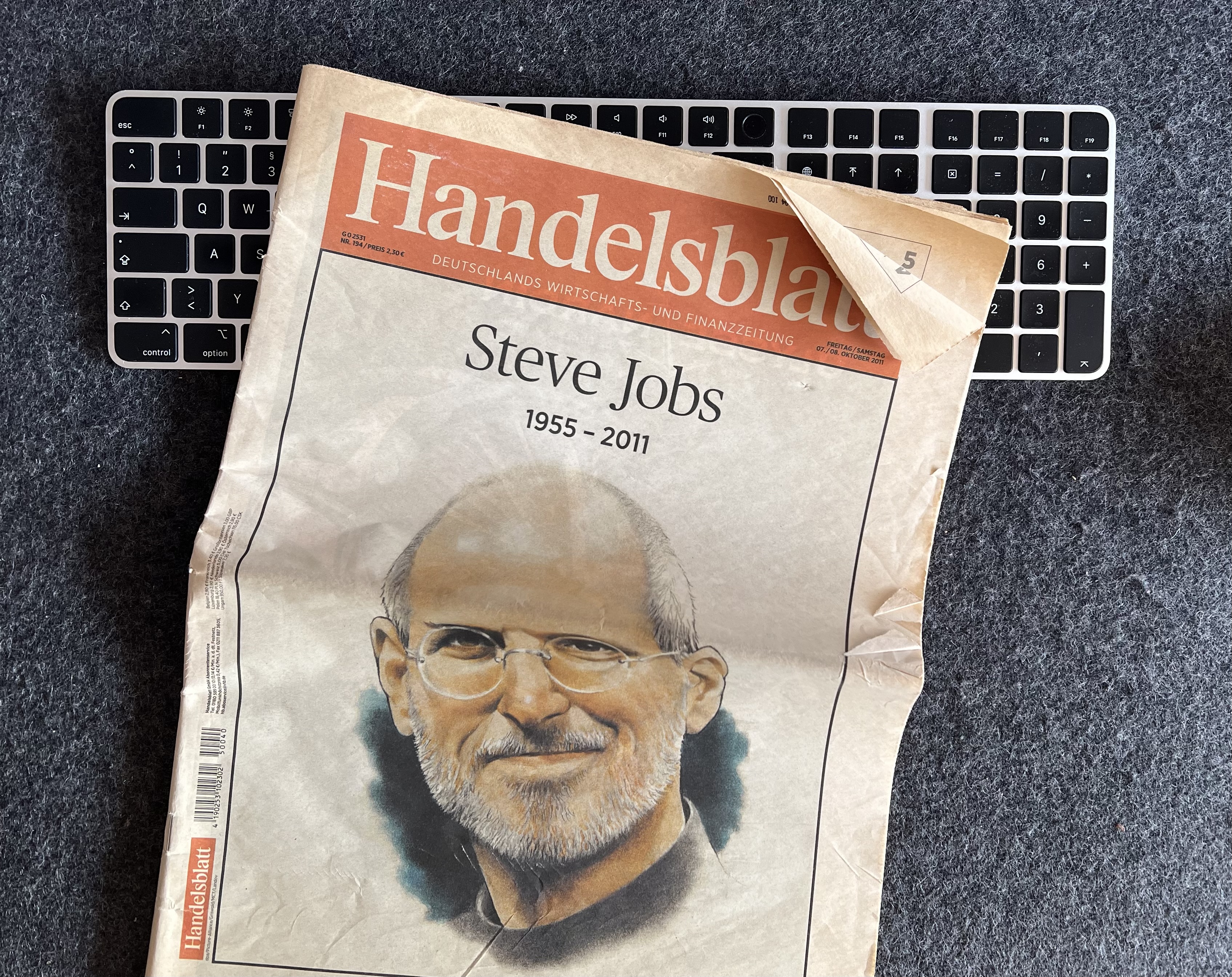 Handelsblatt vom 07./08. Oktober 2011